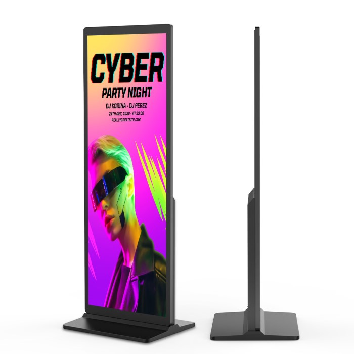 全面屏室內(nèi)立式廣告機-MWE813