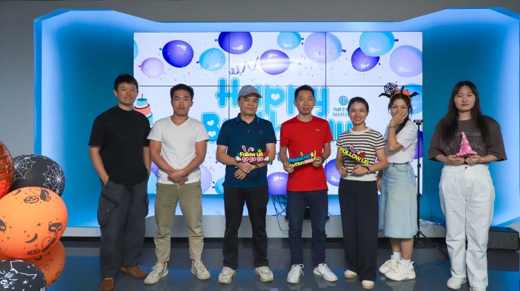 金秋十月性能，共慶生辰|瑪威爾顯控10月員工生日會(huì)拓展基地！